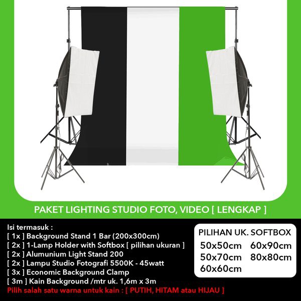 Detail Paket Lighting Studio Murah Nomer 51