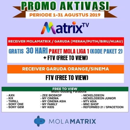 Detail Paket Nusantara Matrix Garuda Nomer 32