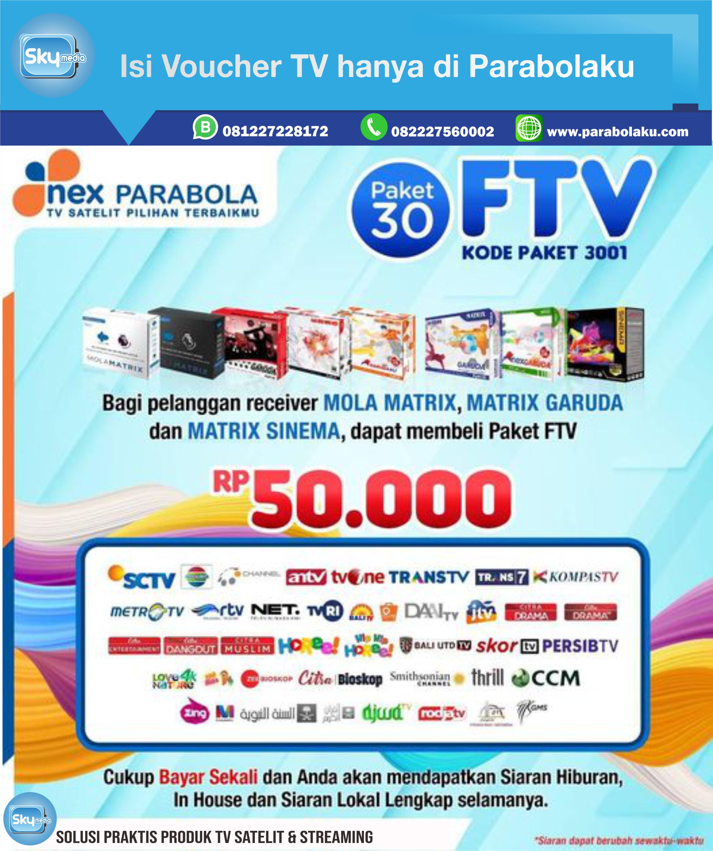 Detail Paket Nusantara Matrix Garuda Nomer 34