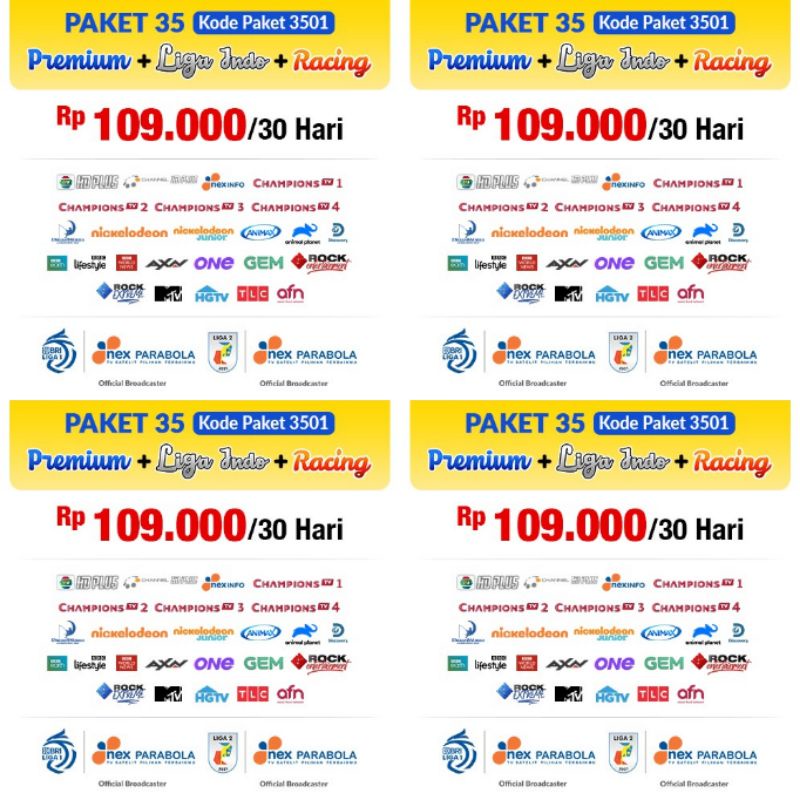 Detail Paket Nusantara Matrix Garuda Nomer 46