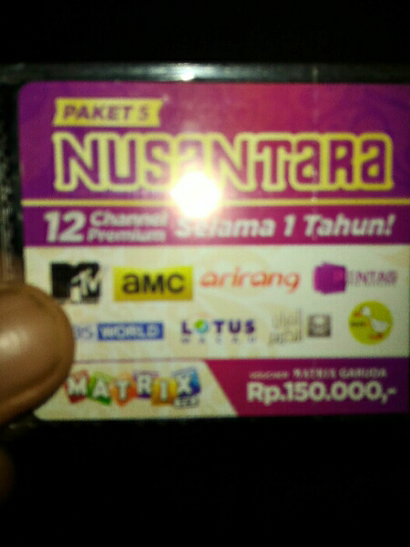 Detail Paket Nusantara Matrix Garuda Nomer 48
