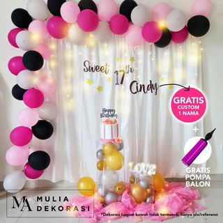 Detail Paket Sweet Seventeen Murah Nomer 30