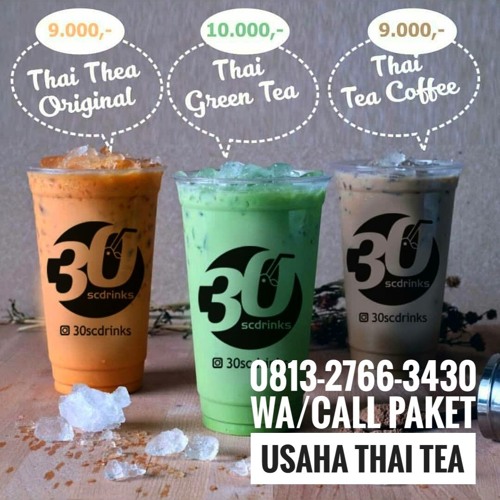 Detail Paket Usaha Thai Tea Nomer 36