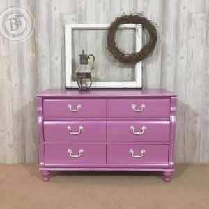 Detail Pale Plum Chalk Paint Furniture Nomer 14