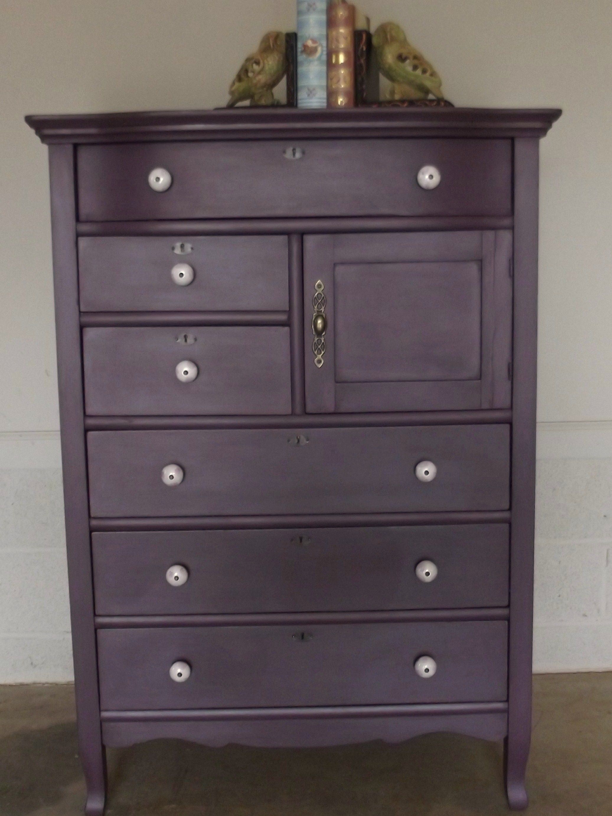 Detail Pale Plum Chalk Paint Furniture Nomer 3