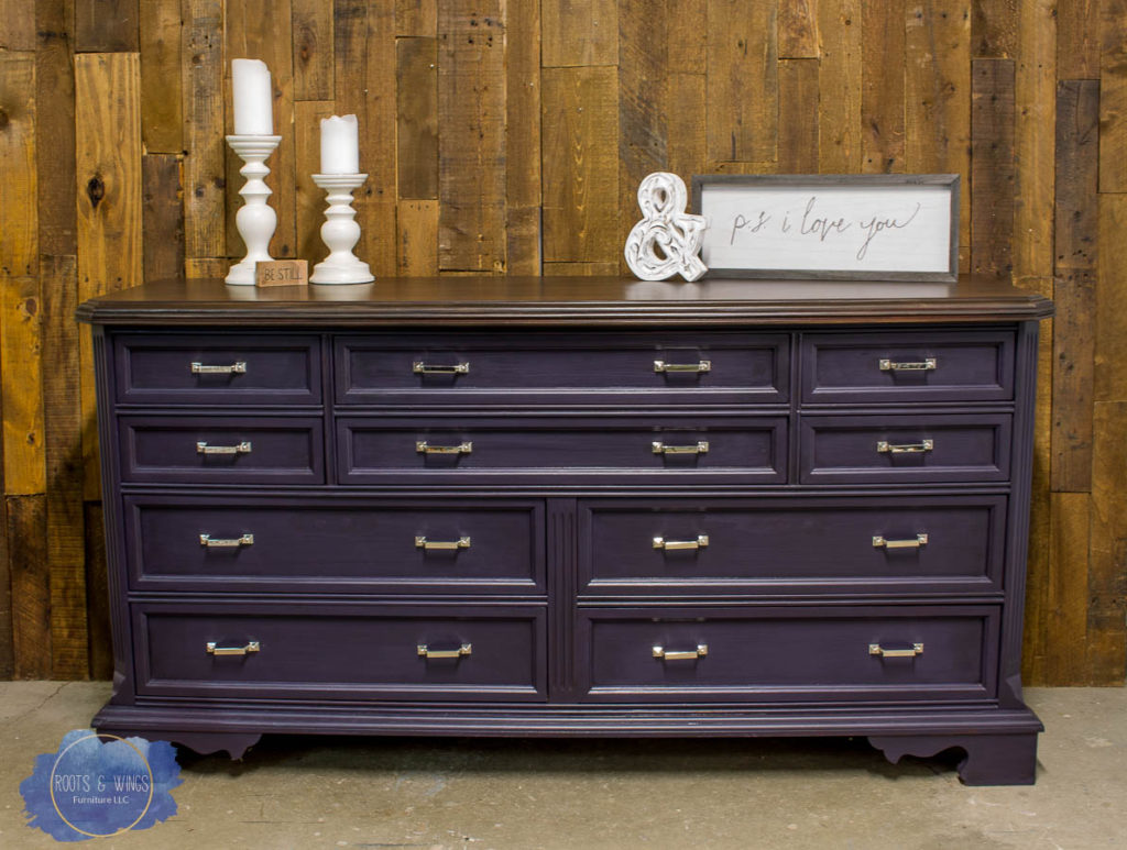 Detail Pale Plum Chalk Paint Furniture Nomer 5