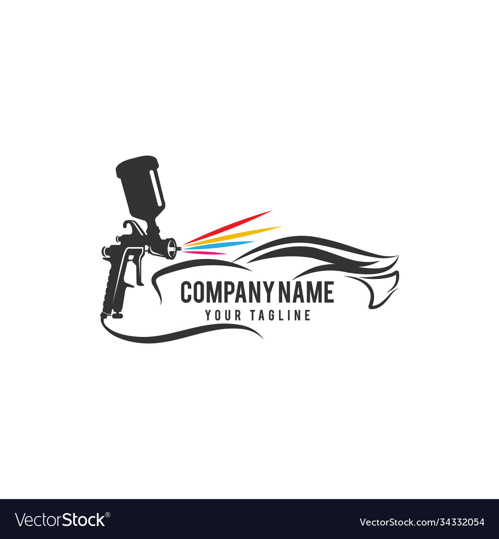 Detail Logo Spray Gun Nomer 4