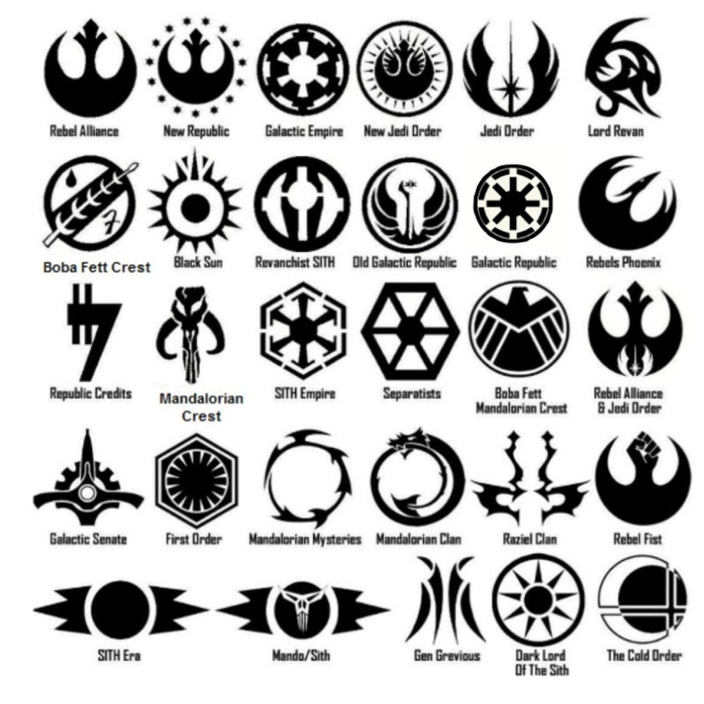 Detail Logo Starwars Nomer 10