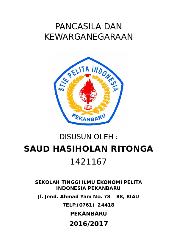 Detail Logo Stie Pelita Indonesia Nomer 4