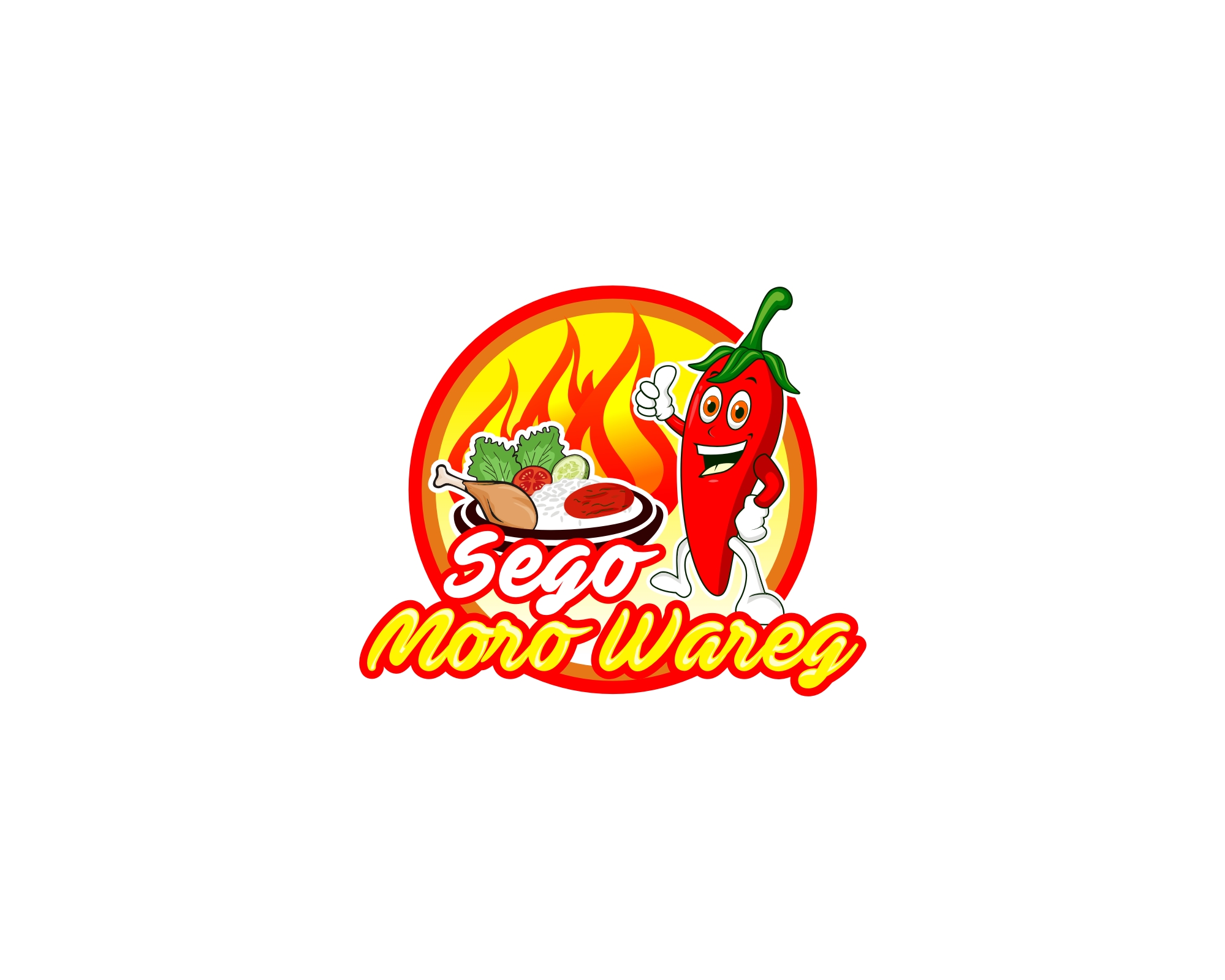 Detail Logo Stiker Makanan Pedas Nomer 46