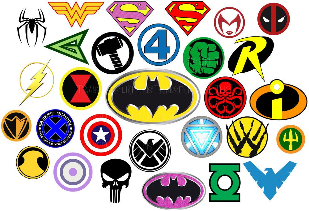 Detail Logo Superhero Marvel Nomer 29