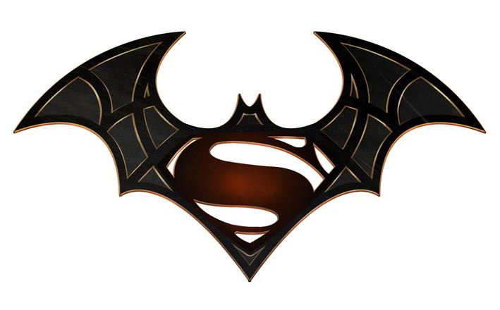 Detail Logo Superman Batman Nomer 7