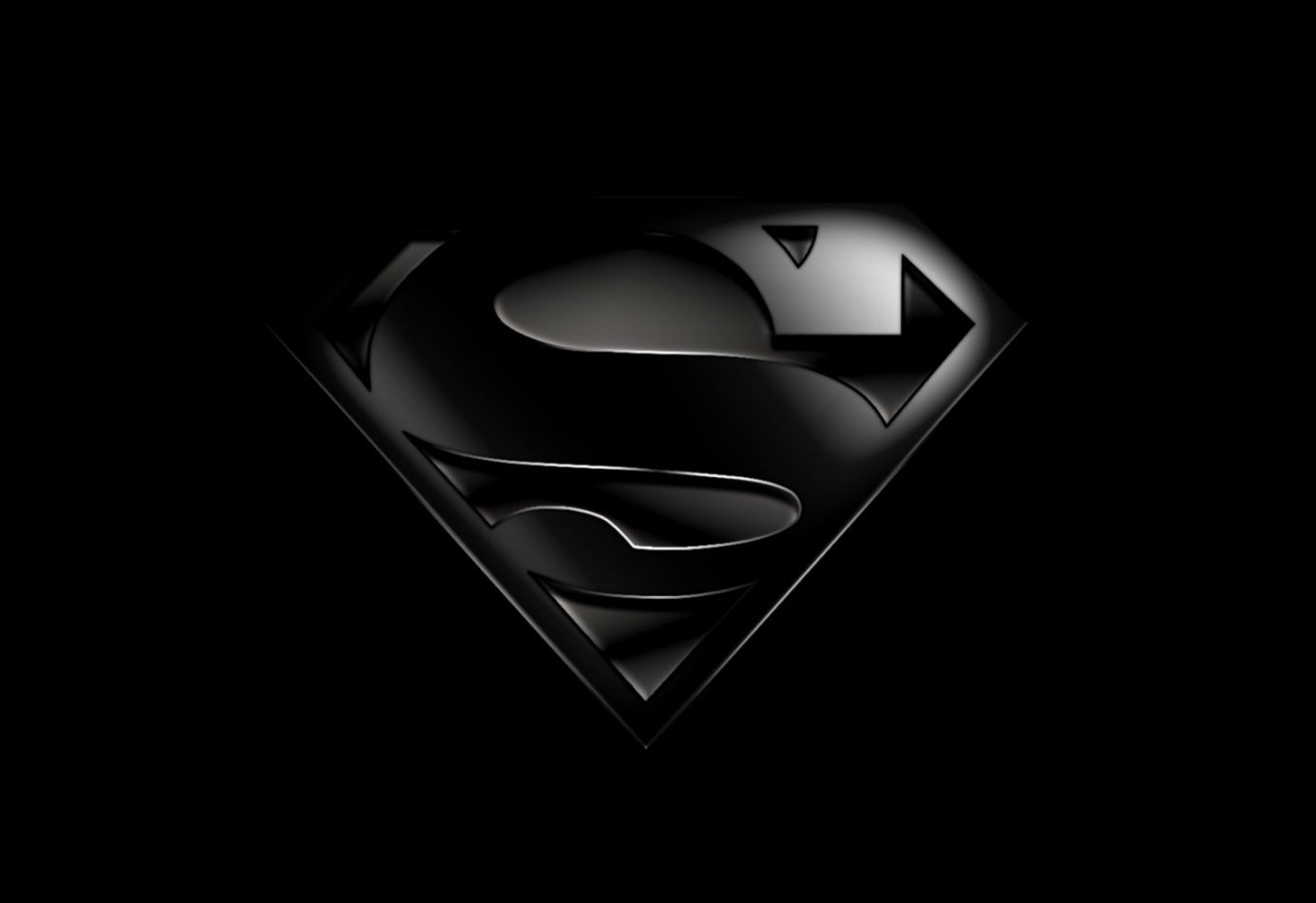 Logo Superman Hitam Putih - KibrisPDR