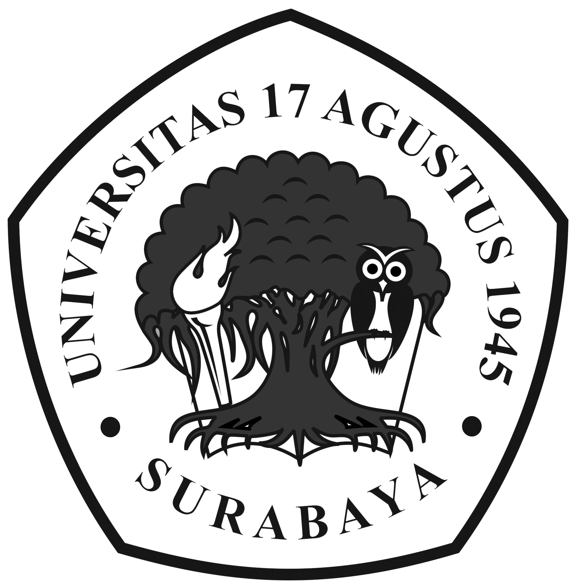 Detail Logo Surabaya Hitam Putih Nomer 43