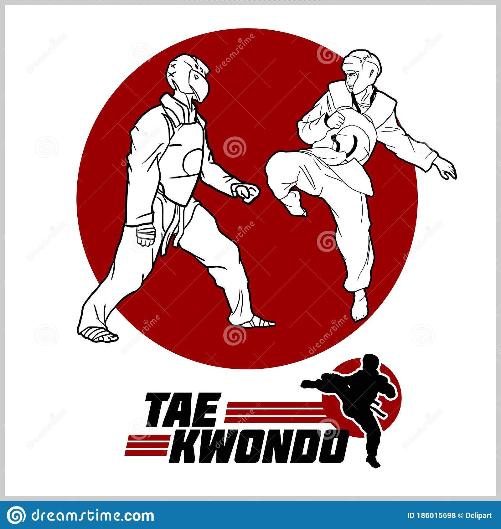 Detail Logo Taekwondo Keren Nomer 40