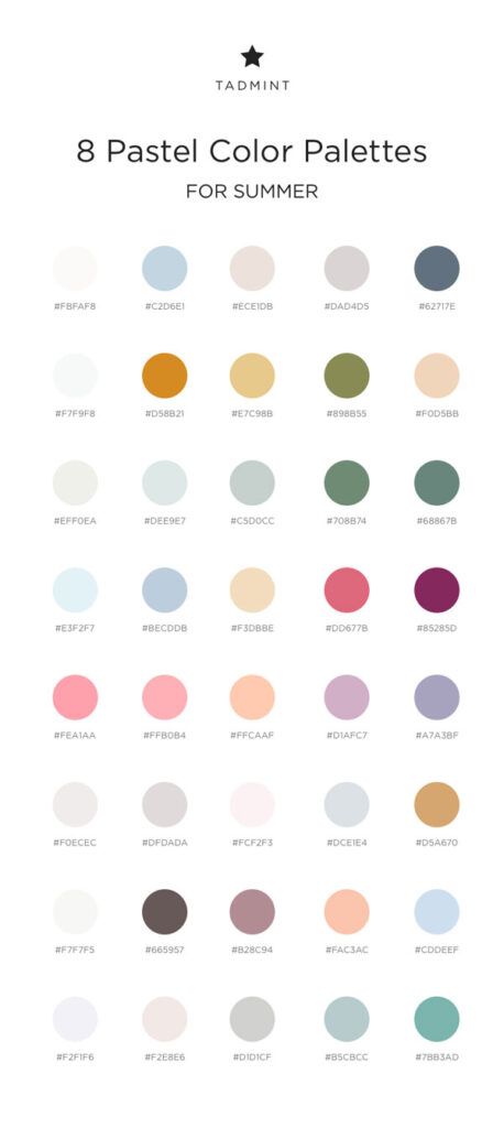 Detail Palet Warna Pastel Coreldraw Nomer 40
