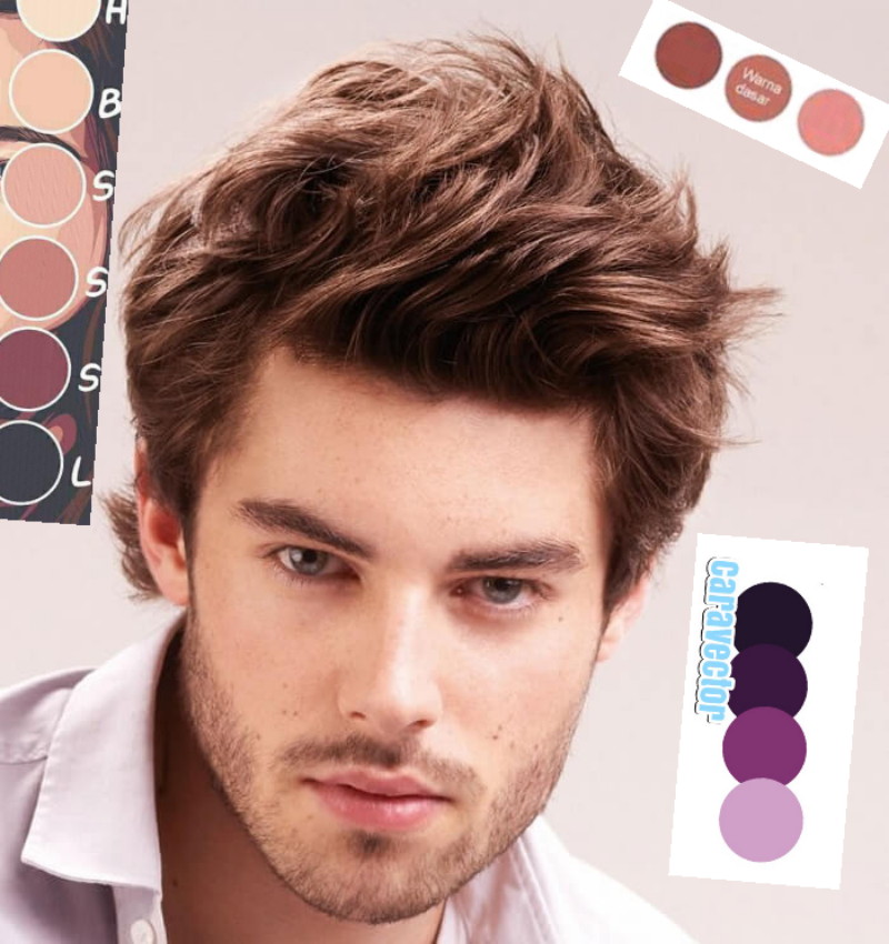 Detail Palet Warna Rambut Vector Nomer 15