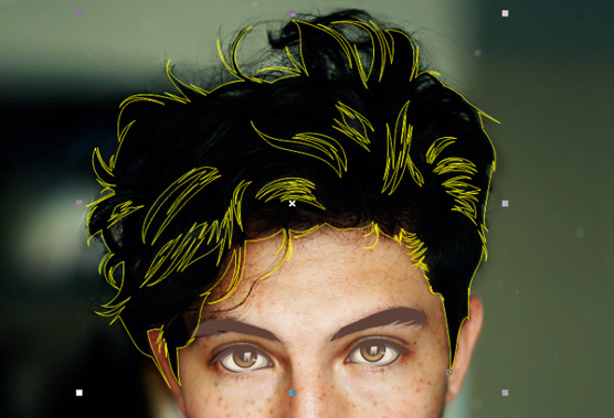 Detail Palet Warna Rambut Vector Nomer 35