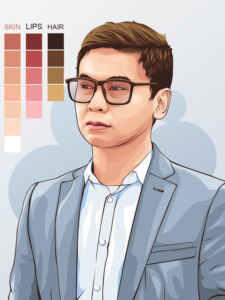 Detail Palet Warna Rambut Vector Nomer 5