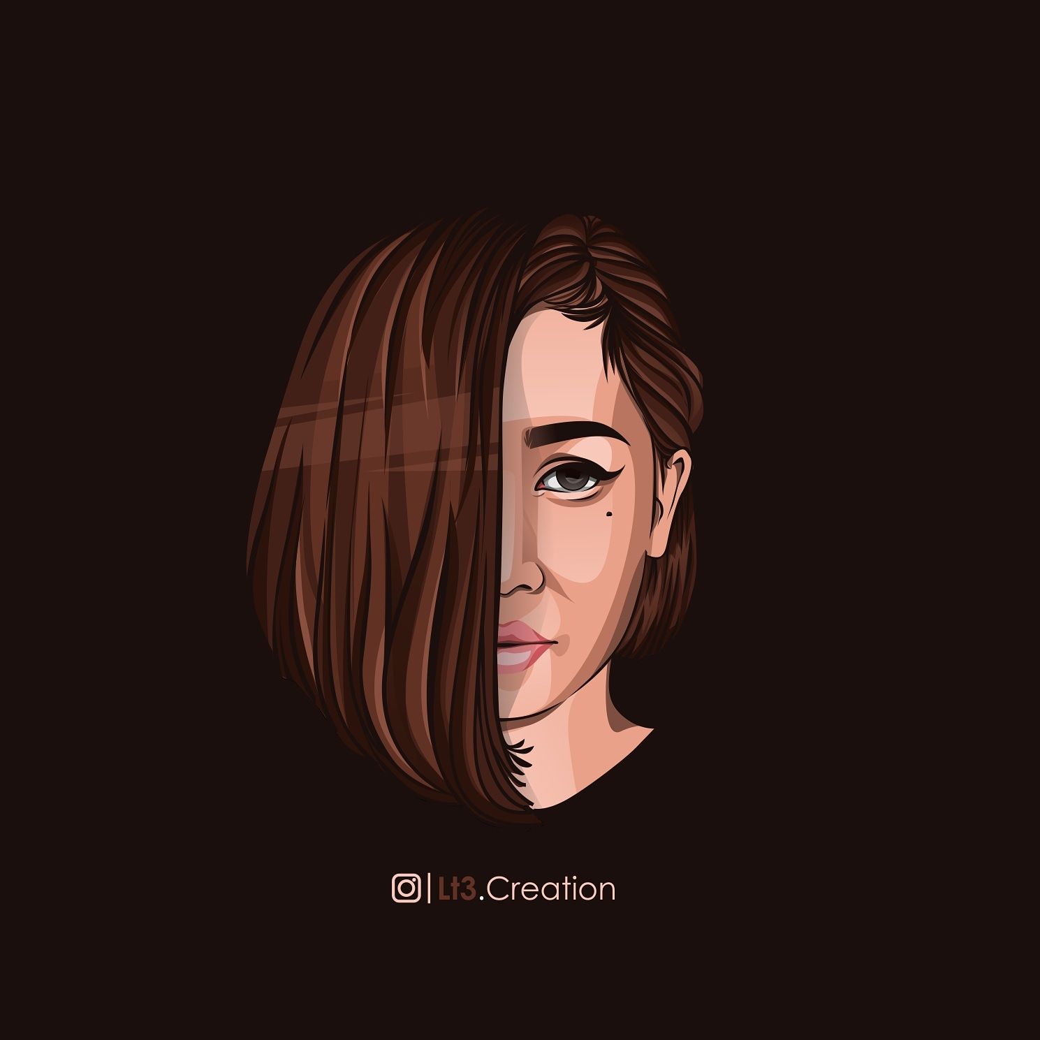 Detail Palet Warna Rambut Vector Nomer 36