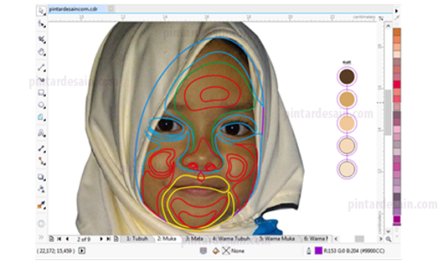 Detail Palet Warna Wajah Nomer 38