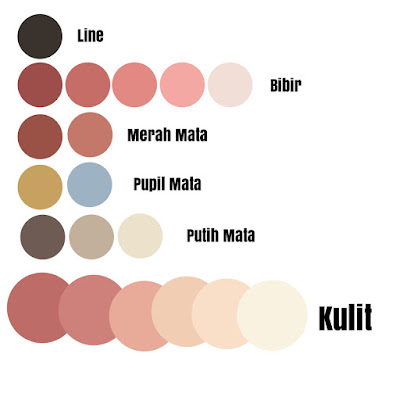 Detail Pallet Wajah Vector Nomer 18