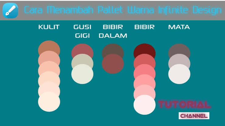 Detail Pallet Wajah Vector Nomer 4