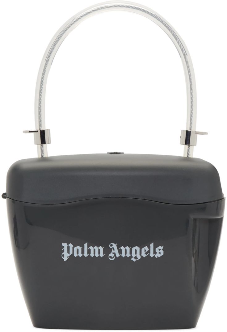 Detail Palm Angels Black Padlock Bag Nomer 12