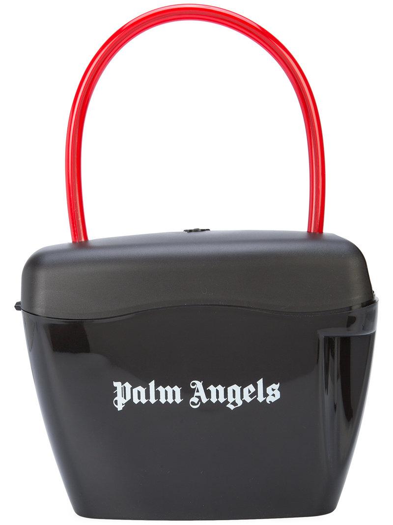 Detail Palm Angels Black Padlock Bag Nomer 18