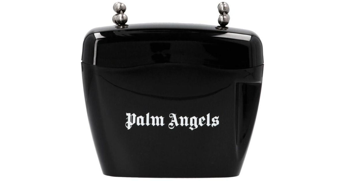Detail Palm Angels Black Padlock Bag Nomer 6