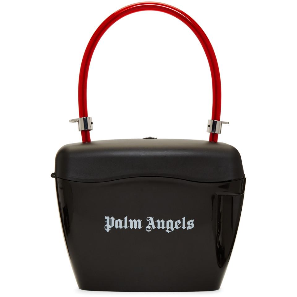 Detail Palm Angels Black Padlock Bag Nomer 10