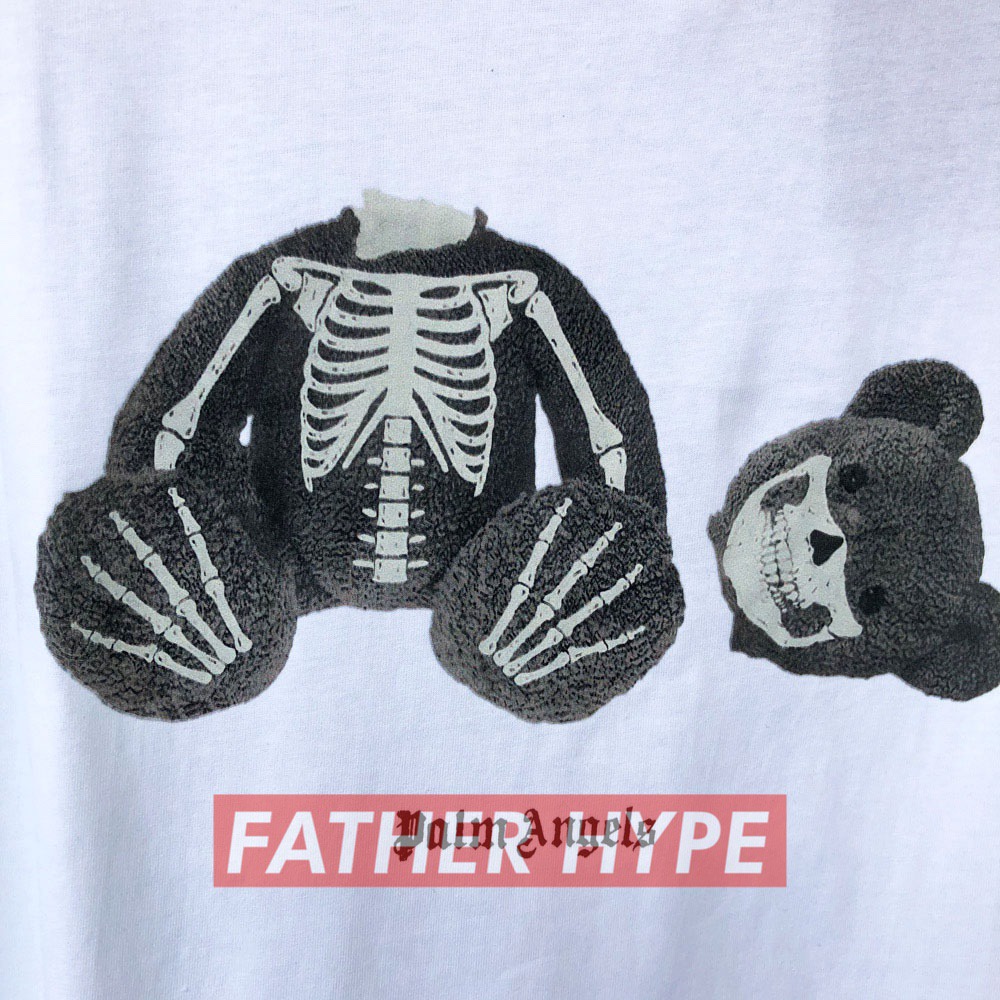 Detail Palm Angels Skeleton Bear T Shirt Nomer 31