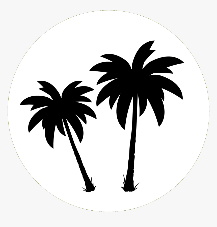 Detail Palm Leaf Clipart Black And White Nomer 26