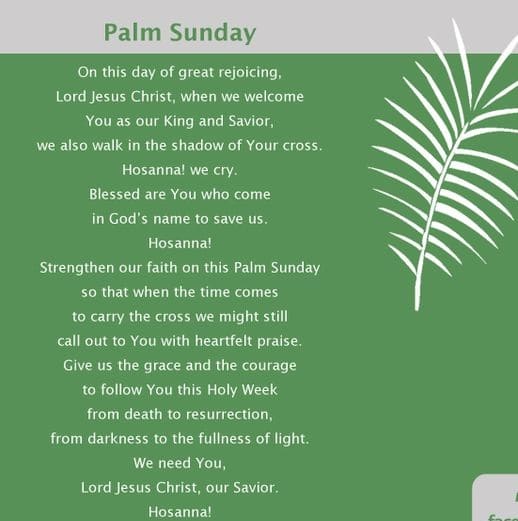 Detail Palm Sunday Quotes Nomer 42