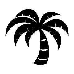 Detail Palm Tree And Sun Clipart Nomer 42