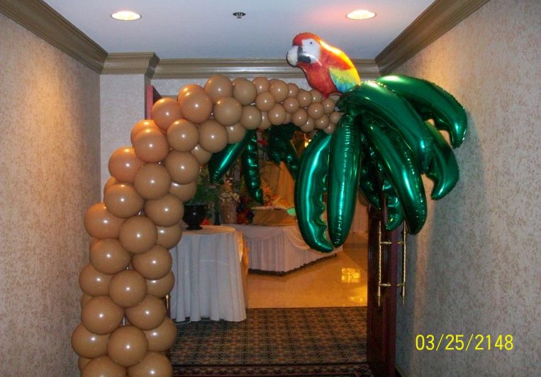 Detail Palm Tree Balloon Column Nomer 26