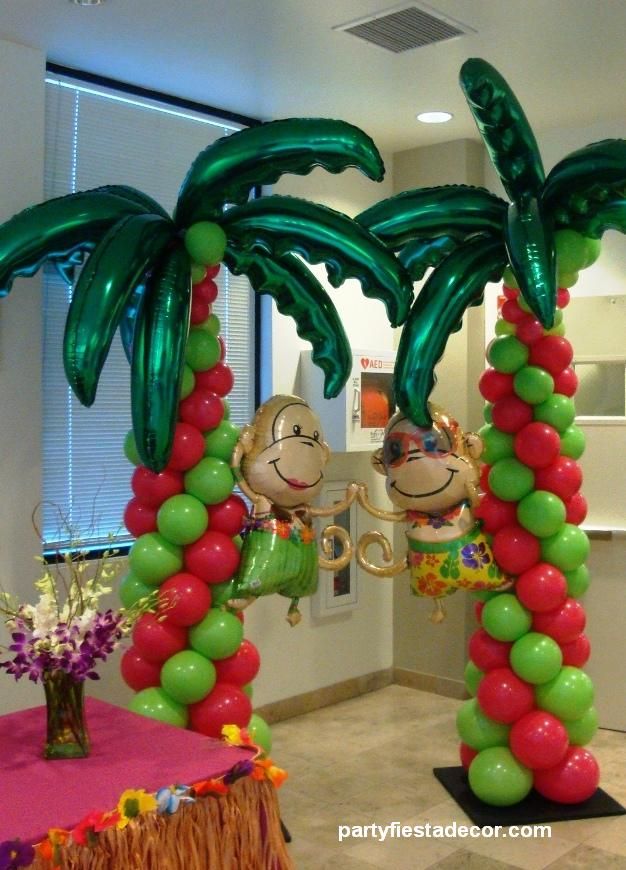 Detail Palm Tree Balloon Column Nomer 35