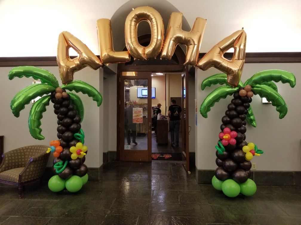 Detail Palm Tree Balloon Column Nomer 37