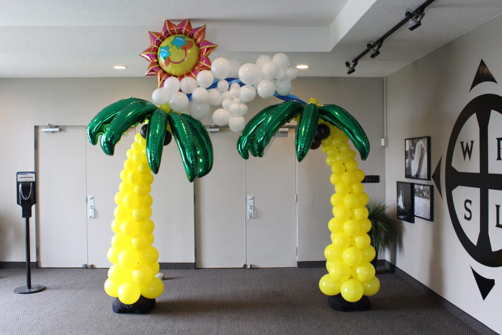 Detail Palm Tree Balloon Column Nomer 45