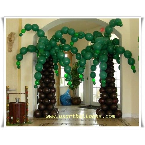 Detail Palm Tree Balloon Column Nomer 7