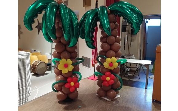 Detail Palm Tree Balloon Columns Nomer 12