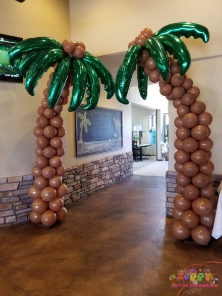 Detail Palm Tree Balloon Columns Nomer 28