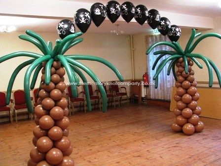 Detail Palm Tree Balloon Columns Nomer 4