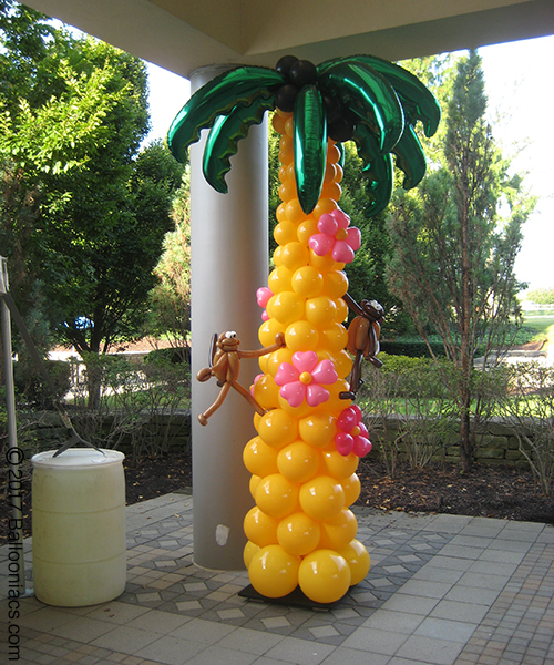 Detail Palm Tree Balloon Columns Nomer 5