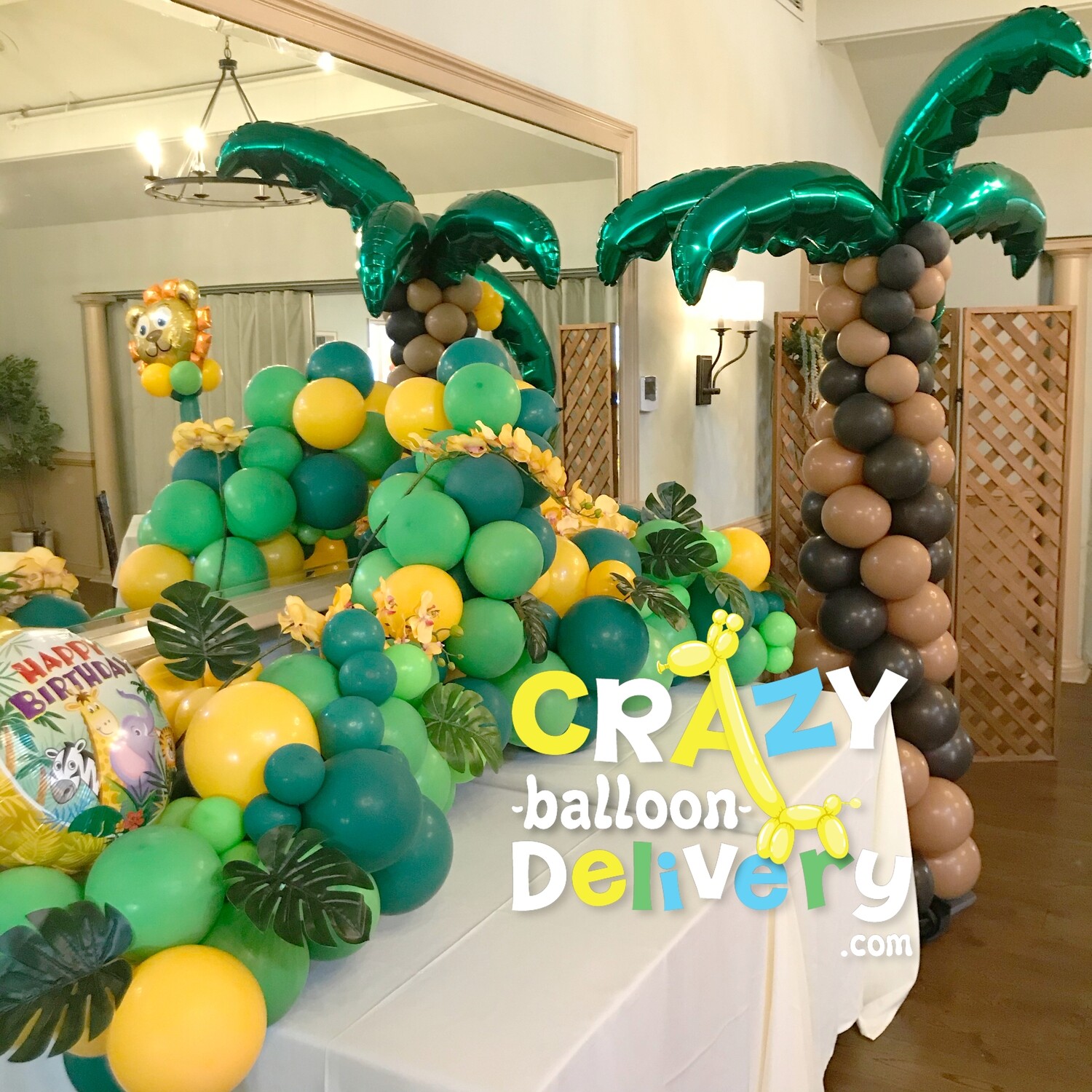 Detail Palm Tree Balloon Columns Nomer 47