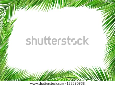 Detail Palm Tree Border Clipart Nomer 10