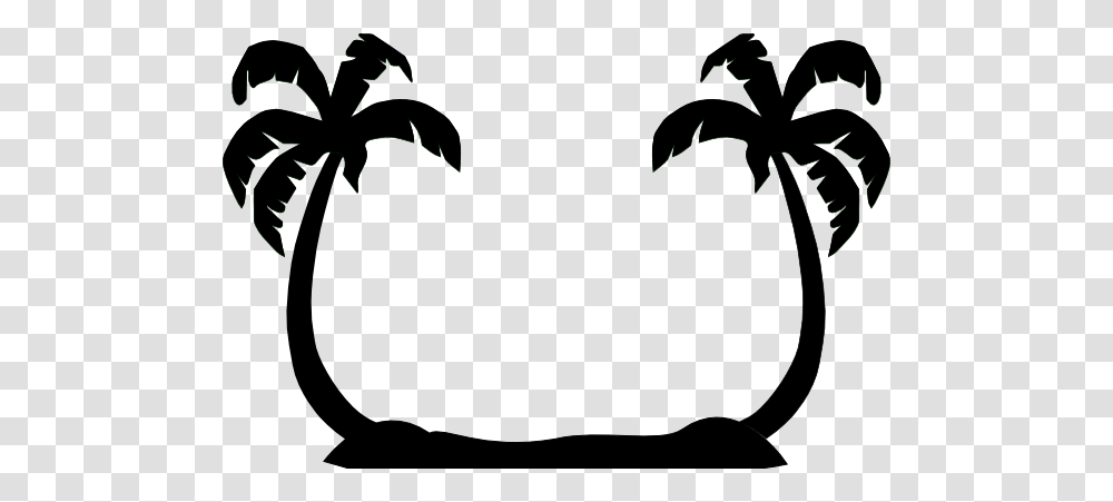 Detail Palm Tree Border Clipart Nomer 31