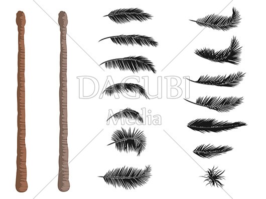 Detail Palm Tree Brush Photoshop Nomer 21