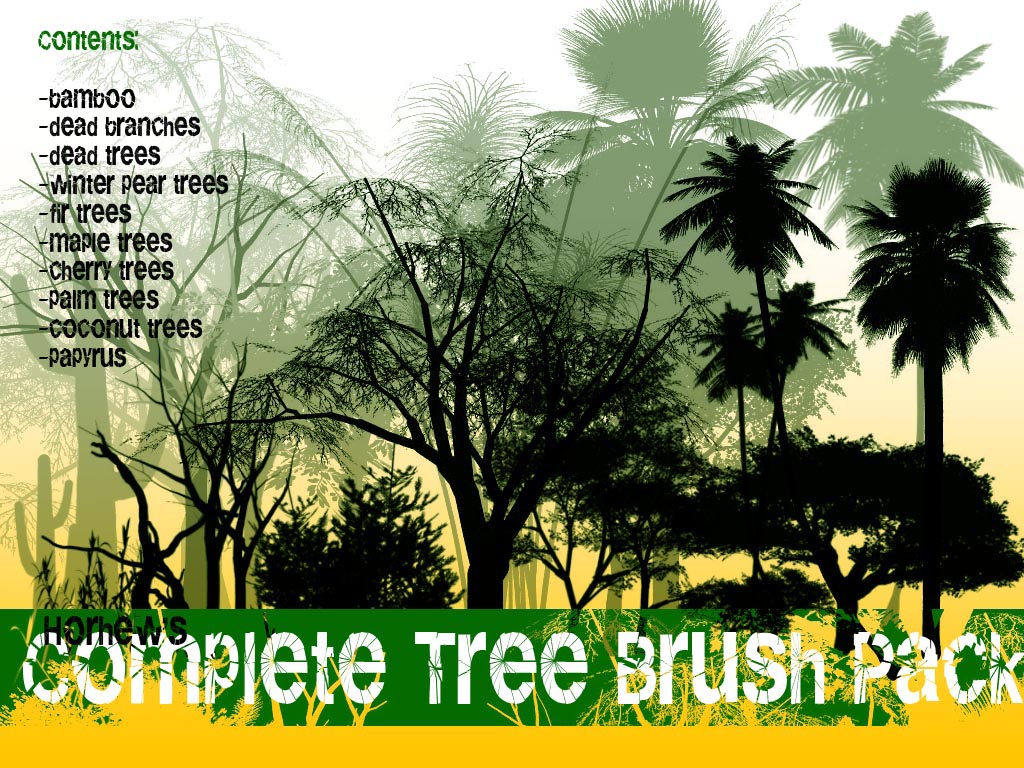 Detail Palm Tree Brush Photoshop Nomer 30