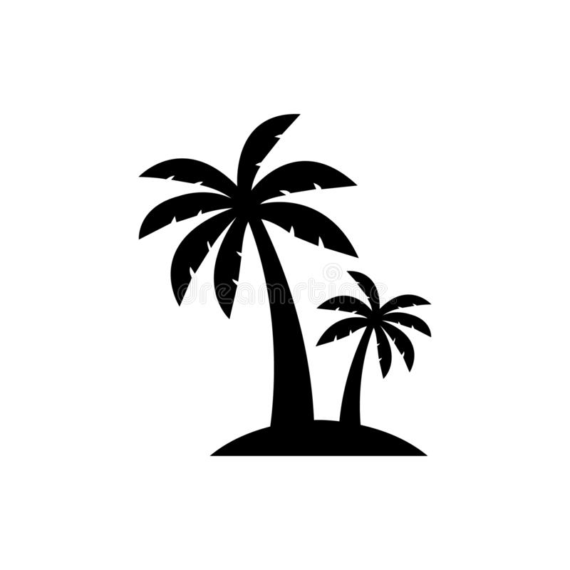 Detail Palm Tree Clip Art Vector Nomer 7